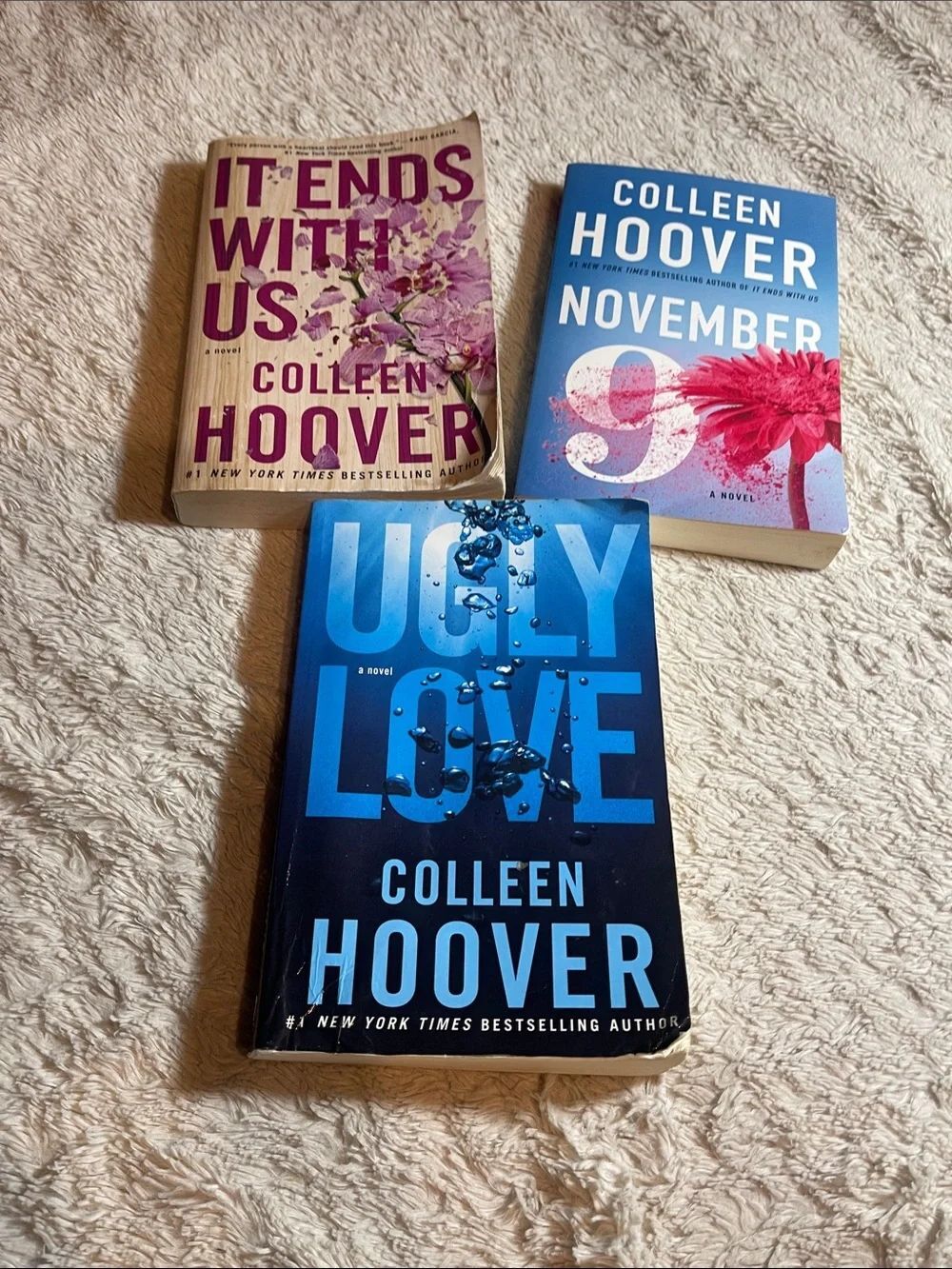 Colleen Hoover book bundle of 3